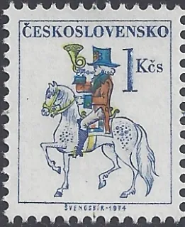 2814**  Praga 88 - Postilión
