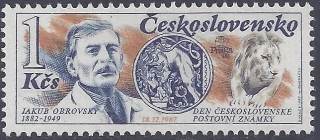 2823**  Deň čs. poštovej známky