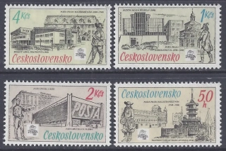 2836-2839**  70 r. Poštového múzea
