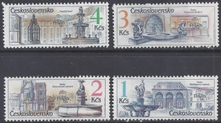 2847-2850**  Pražské fontány