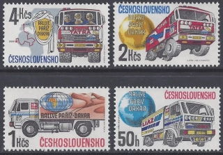 2875-2878**  Ralley Paríž - Dakar