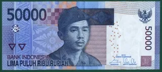 50000 Rupiah - Indonézia
