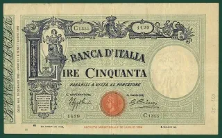 50 Lire - Taliansko