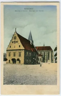 Bardejov - Museum a kostol