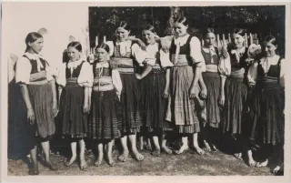Dievčatá z Malej Kubry - foto Plicka