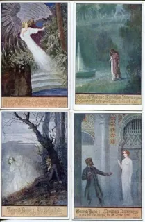 Ernst Kutzer - sada pohľadníc