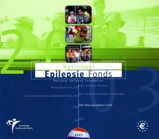 Holandsko 2003 sada euromincí - Epilepsie fonds