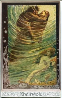 Franz Stassen - Rheingold