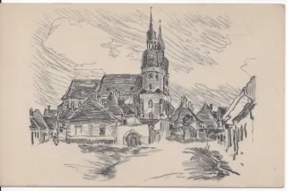 Janko Alexy: Vikarsky kostol v Trnave