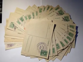 Konvolut Rakúskych reklamných korešpond. lístkov