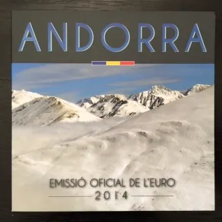 2014 - Pamätná minca Andorra 2€ / sada