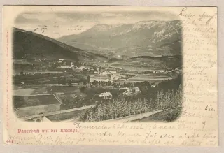 Panerbach mit der Raxalpe