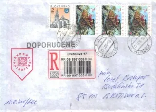 Poštová história