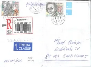 Poštová história