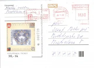 Poštová história