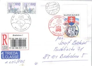 Poštová história