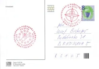 Poštová história