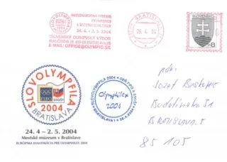 Poštová história