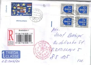 Poštová história