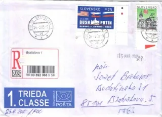 Poštová história