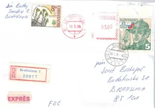 Poštová história