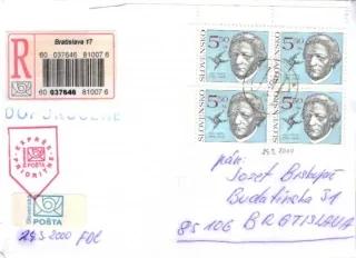 Poštová história