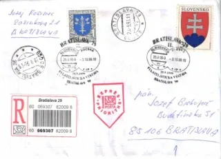 Poštová história