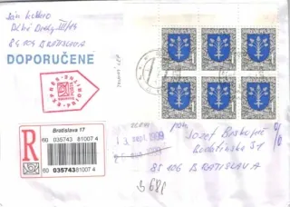 Poštová história