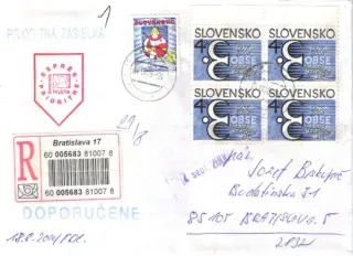 Poštová história