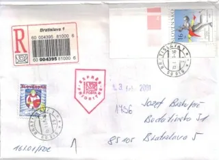 Poštová história