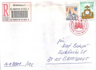 Poštová história