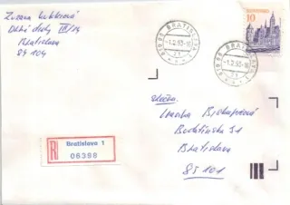 Poštová história