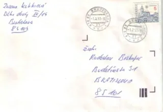 Poštová história
