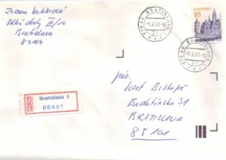 Poštová história