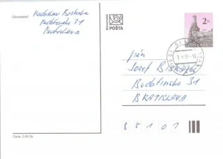 Poštová história