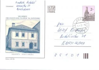 Poštová história