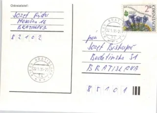 Poštová história