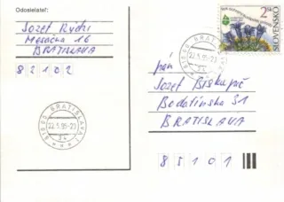 Poštová história