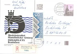 Poštová história