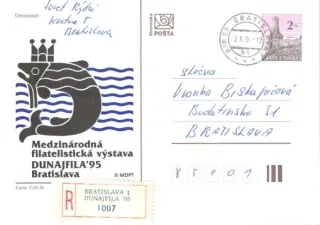 Poštová história