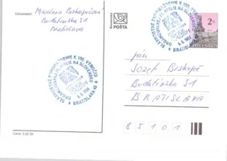 Poštová história