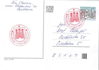 Poštová história