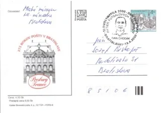 Poštová história