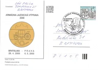 Poštová história
