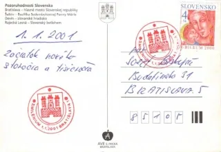 Poštová história