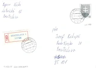 Poštová história