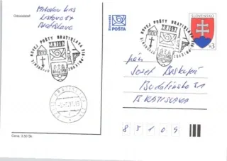 Poštová história