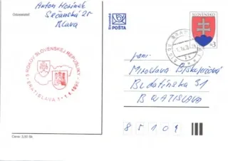Poštová história