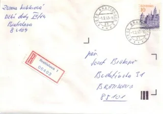 Poštová história