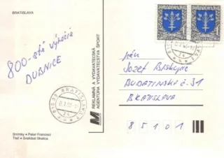 Poštová história